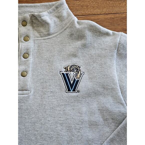 League Villanova University Snap Up Fleece Men's Size XL Wildcats EUC - Picture 4 of 12